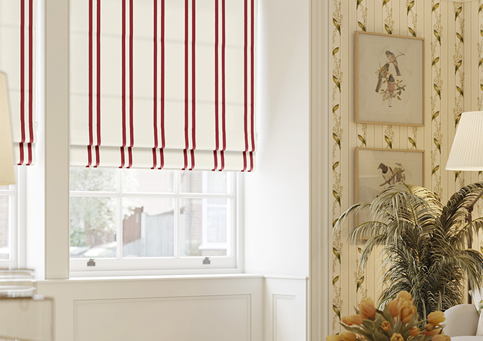 Winnies Stripe, Pillbox - Twist&Fit Roman Blind - Image 5